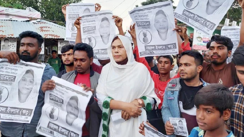 প্রচার-প্রচারণায় ব্যস্ত সময় কাটাচ্ছেন প্রার্থী নজরুল ইসলাম ঋতু।