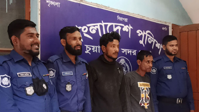 গ্রেপ্তারকৃত আসামিরা