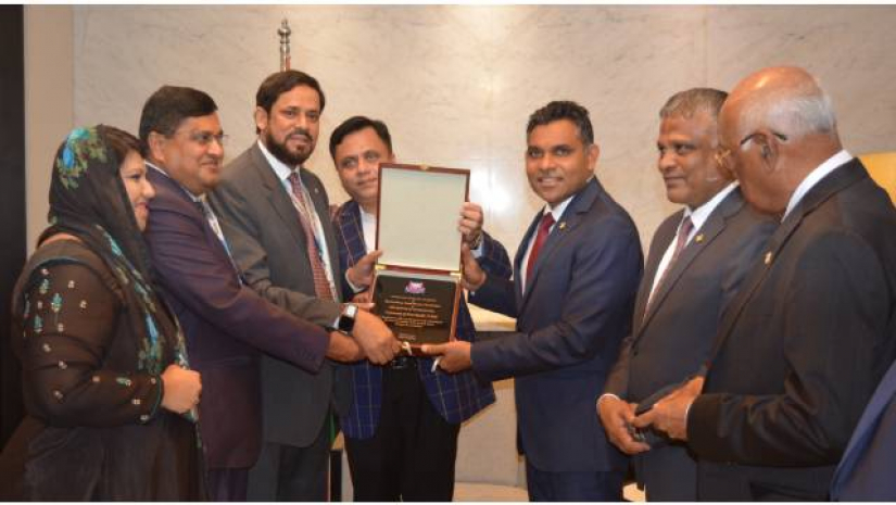 মালদ্বীপের ভাইস প্রেসিডেন্টের সঙ্গে ইউএপি প্রতিনিধি দলের সাক্ষাত