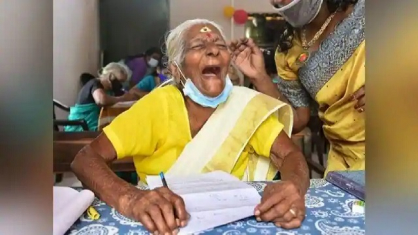 শতবর্ষী বৃদ্ধা কুট্টিয়াম্মা
