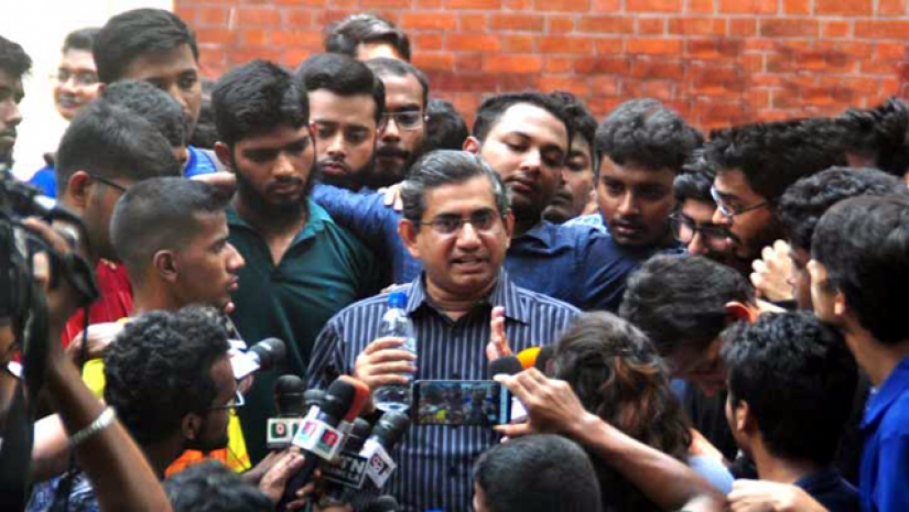 ছাত্র কল্যাণ পরিচালক অধ্যাপক মিজানুর রহমান