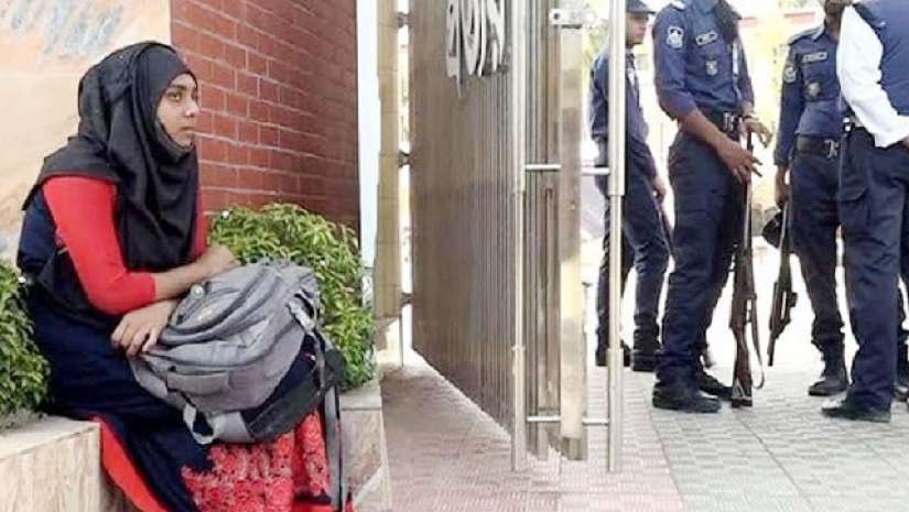 পুলিশের কনস্টেবল নিয়োগ পরীক্ষায় সাতটি ধাপ উত্তীর্ণ হন আসপিয়া ইসলাম কাজল