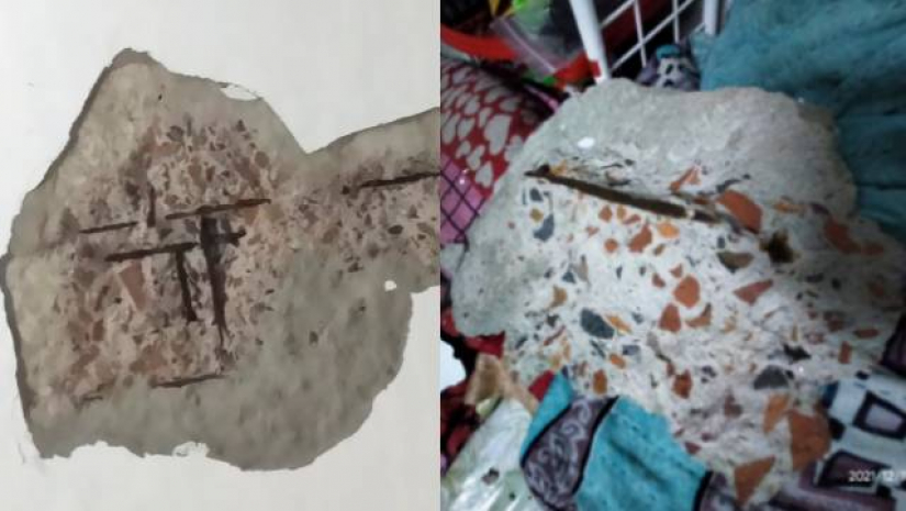 ঢাবির হলে খসে পড়ল পলেস্তরা, অল্পের জন্য রক্ষা পেল শিক্ষার্থীরা