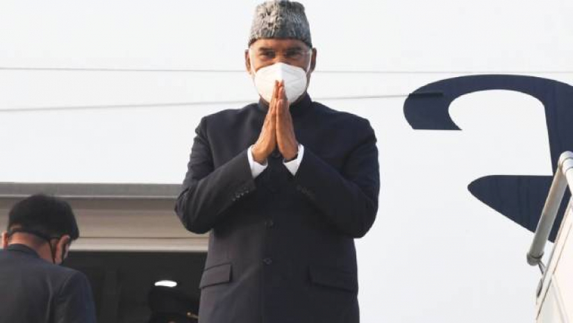 ঢাকায় পৌঁছেছেন ভারতের রাষ্ট্রপতি রামনাথ কোবিন্দ