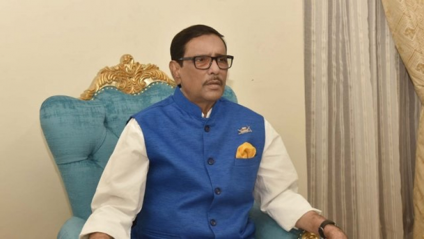 শঙ্কামুক্ত ওবায়দুল কাদের