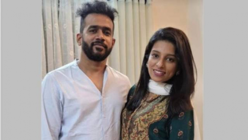 স্বামীর সঙ্গে ঢাবি ছাত্রী ইলমা