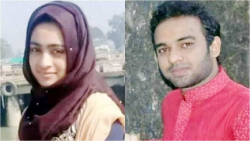 মাহমুদা খানম আঁখি ও তার স্বামী