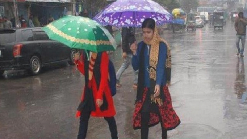 গুঁড়িগুঁড়ি বৃষ্টির আভাস