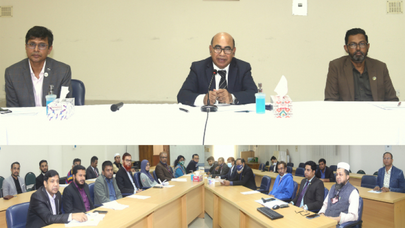 ইউজিসি আয়োজিত ই-গভর্ন্যান্স ও উদ্ভাবন কর্মপরিকল্পনা বাস্তবায়ন বিষয়ে দিনব্যাপী প্রশিক্ষণ কর্মশালা
