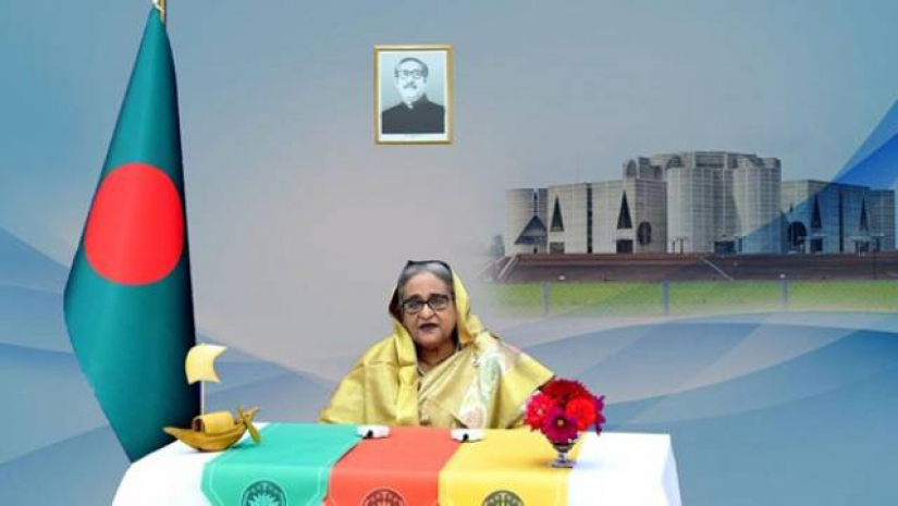 জাতীর উদ্দেশে ভাষণ দেন প্রধানমন্ত্রী