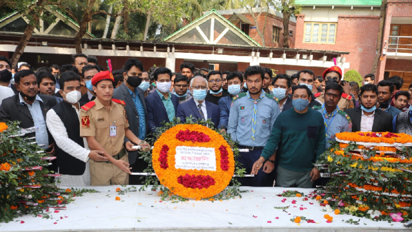 বশেমুরবিপ্রবিতে যথাযোগ্য মর্যাদায় স্বদেশ প্রত্যাবর্তন দিবস উদযাপিত