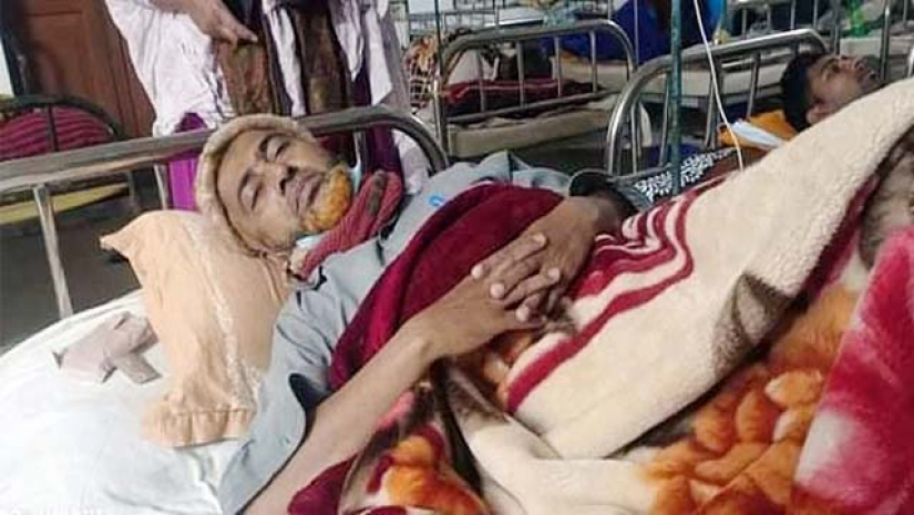 আহত প্রধান শিক্ষক