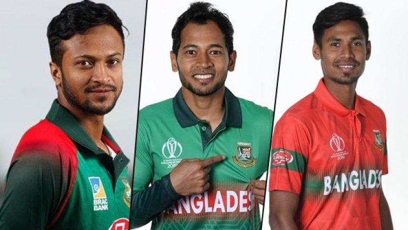 সাকিব-মুশফিক ও মোস্তাফিজ