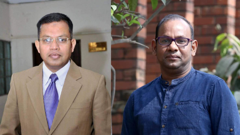ড. এমরান কবির চৌধুরী ও অধ্যাপক ড. মোহাম্মদ হুমায়ুন কবির