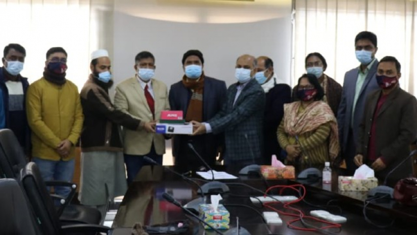 হাবিপ্রবিতে ফাস্ট এইড কর্ণার চালু 