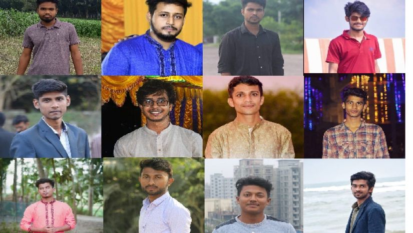 নব নির্বাচিত ছাত্রলীগের কর্মীরা