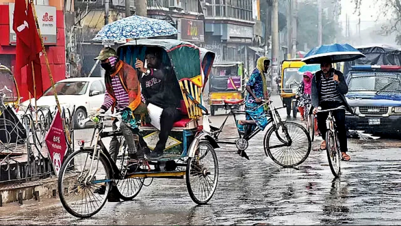বুধবার পর্যন্ত হবে গুঁড়ি বৃষ্টি, বাড়বে দিনের তাপমাত্রা