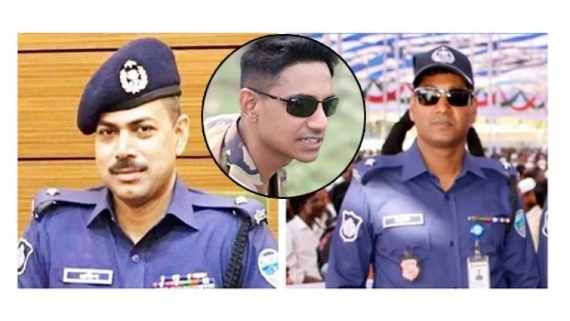 ওসি প্রদীপ ও পরিদর্শক লিয়াকত