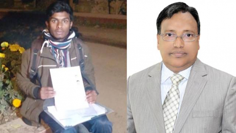 নিপুন ও অধ্যাপক ড. মো. আনোয়ার হোসেন