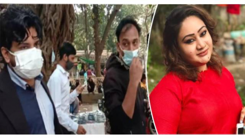 পাপিয়ার সঙ্গে মহিলা হাজতে দুই যুবক