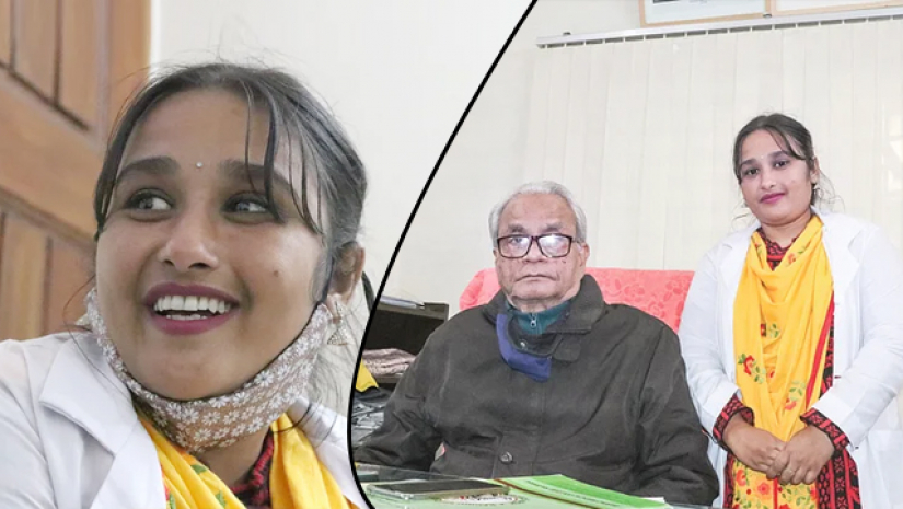শিউলি ও সমাজসেবক শামসুদ্দিন