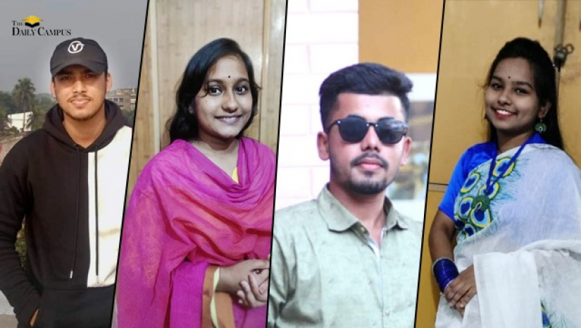 ফাহিম আল হাসান, তমালিকা রায়, সাকলাইন সাইফুল্লাহ ও প্রজ্ঞা লাবণী গোলদার।