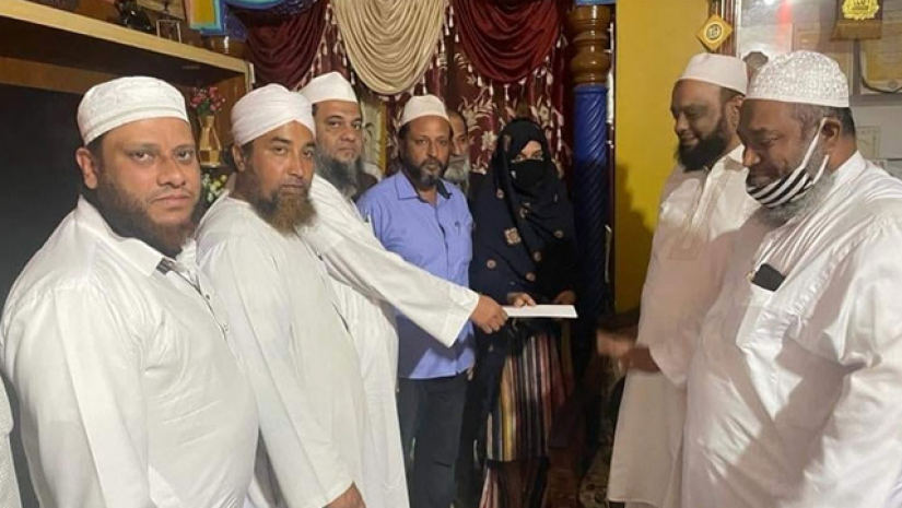 ঘোষিত ৫ লাখ রুপি পুরস্কার পেলেন মুসকান