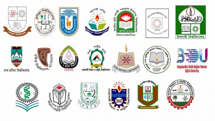 গুচ্ছভুক্ত ২০টি বিশ্ববিদ্যালয়