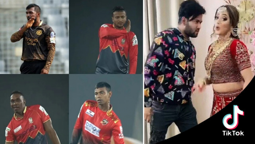 পুষ্পা মুভির বিভিন্ন দৃশ্যে তারকারা