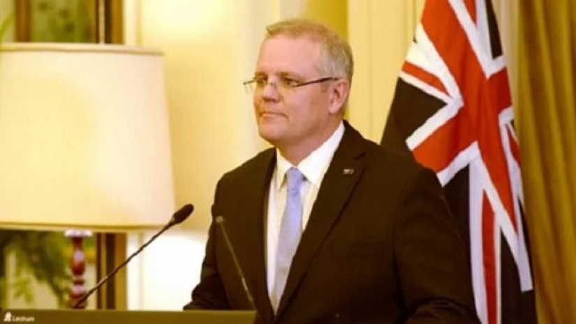 অস্ট্রেলিয়ার প্রধানমন্ত্রী স্কট মরিসন