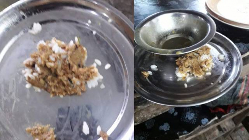 ক্যান্টিনে বিক্রিত পচা ভর্তা