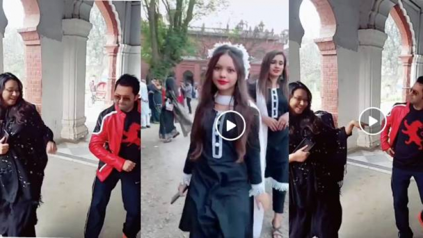 ঢাবি ক্যাম্পাসে শুটিং করা টিকটক