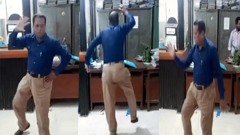 ব্যাংক কর্মকর্তার নাচের ভিডিও ভাইরাল