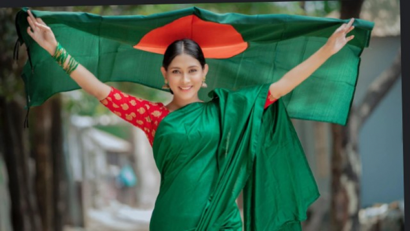 ছোটপর্দার অভিনেত্রী মেহজাবীন চৌধুরী।