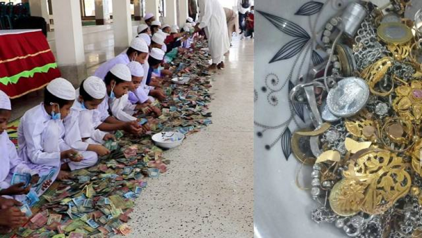 পাগলা মসজিদের দানবাক্সে এবার জমা পড়ল ৩ কোটি ৭৮ লাখ টাকা