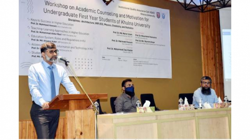 খুলনা বিশ্ববিদ্যালয়ের (খুবি) ভিসি প্রফেসর ড. মাহমুদ হোসেন