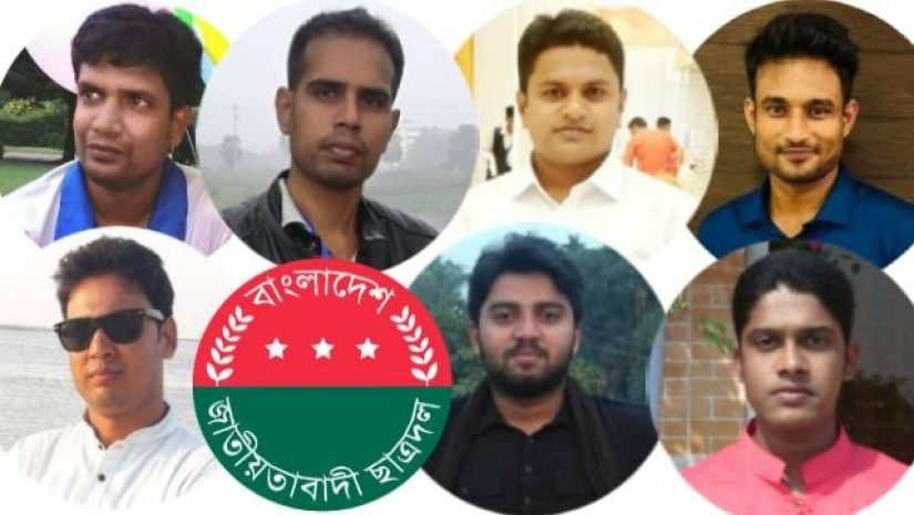ওপরে বাম থেকে কামাল, মশিউর, এনায়েত, সাবিত; নীচে বাম থেকে খোকন, মুরাদ ও নিপু।
