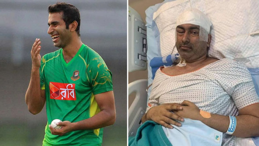 ক্রিকেটার মোশারফ হোসেন রুবেল