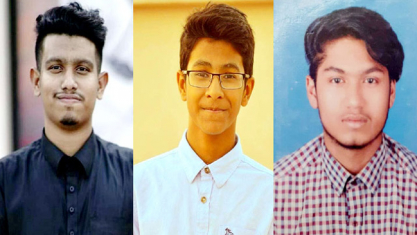 নিহত তিন শিক্ষার্থী