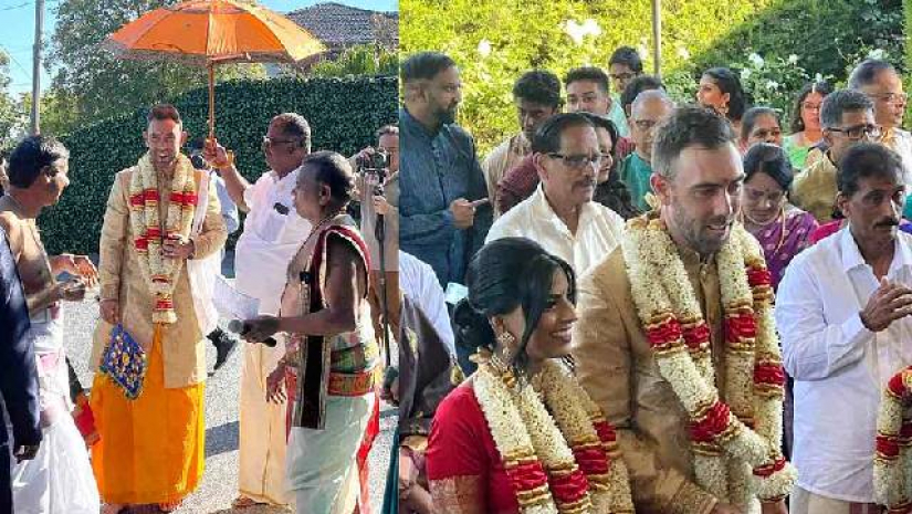 তামিল রীতিতে বিয়ে করছেন ম্যাক্সওয়েল 