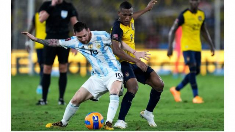 ইকুয়েডরের বিপেক্ষ জিততে পারেনি মেসির আর্জেন্টিনা