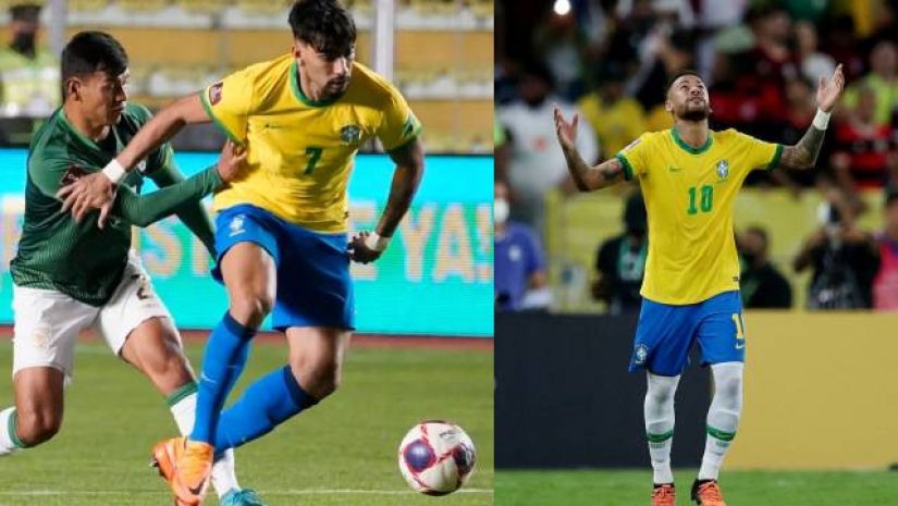 বলিভিয়ার জালে ব্রাজিলের গোল উৎসব