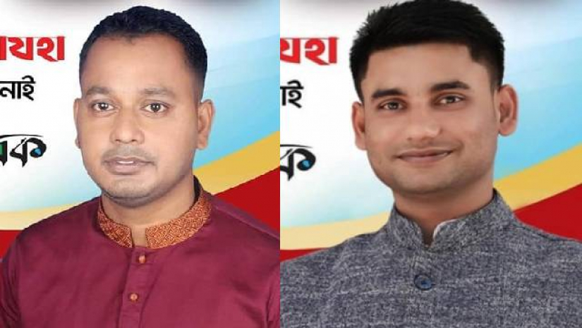 ছাত্রলীগের দুই নেতা 