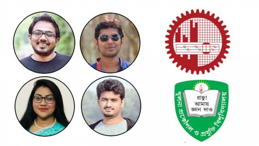 প্রথম হওয়া চার প্রকৌশলী 