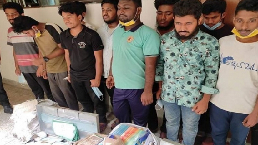 শিবির সন্দেহে আটক শিক্ষার্থী