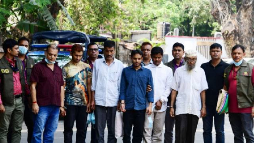গ্রেফতার ব্যক্তিরা