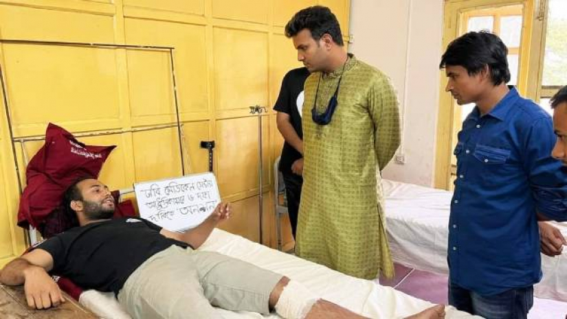 রনিকে দেখতে গিয়ে তার দাবির সঙ্গে সাদ্দাম একাত্মতা পোষণ করেছেন