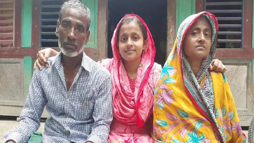 সাবনূর ও তার মা-বাবা