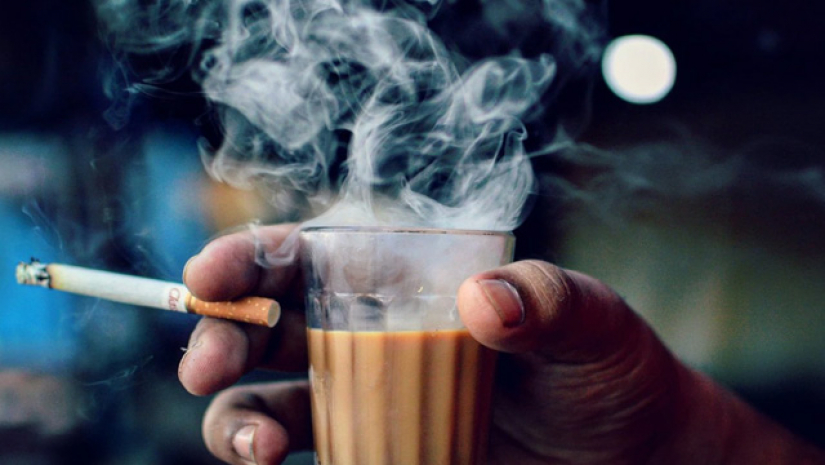 চা-সিগারেট