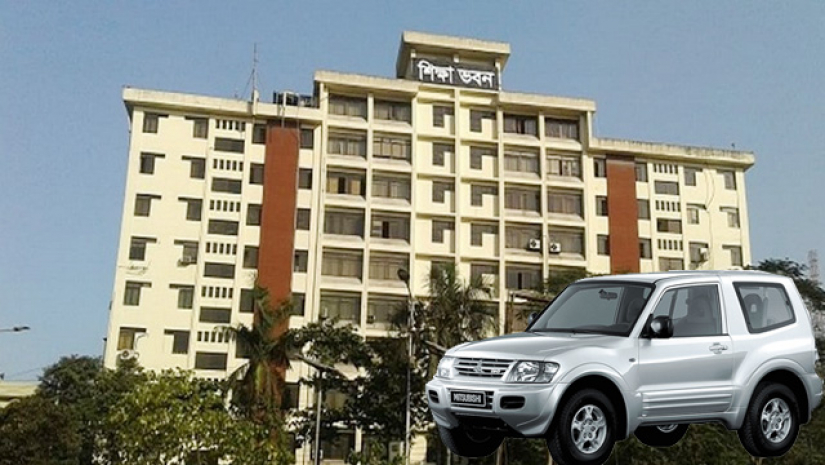 অবসরের ২ বছর পরও ব্যবহার করেন শিক্ষা প্রকৌশলের গাড়ি 